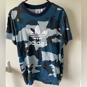 Adidas Originals Blue Camo Tee